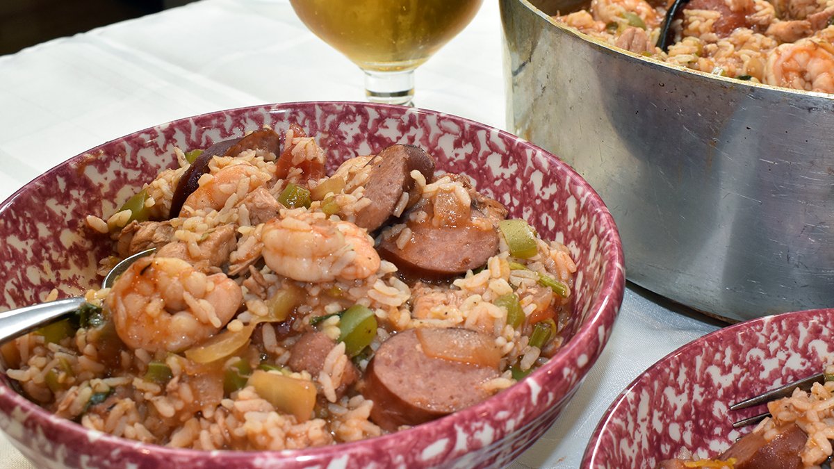 Champagne Family Favorite Creole Jambalaya - Zigeze