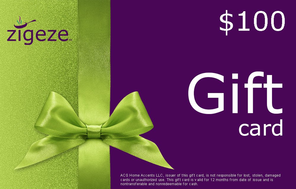 $100 Gift Cards | Zigeze