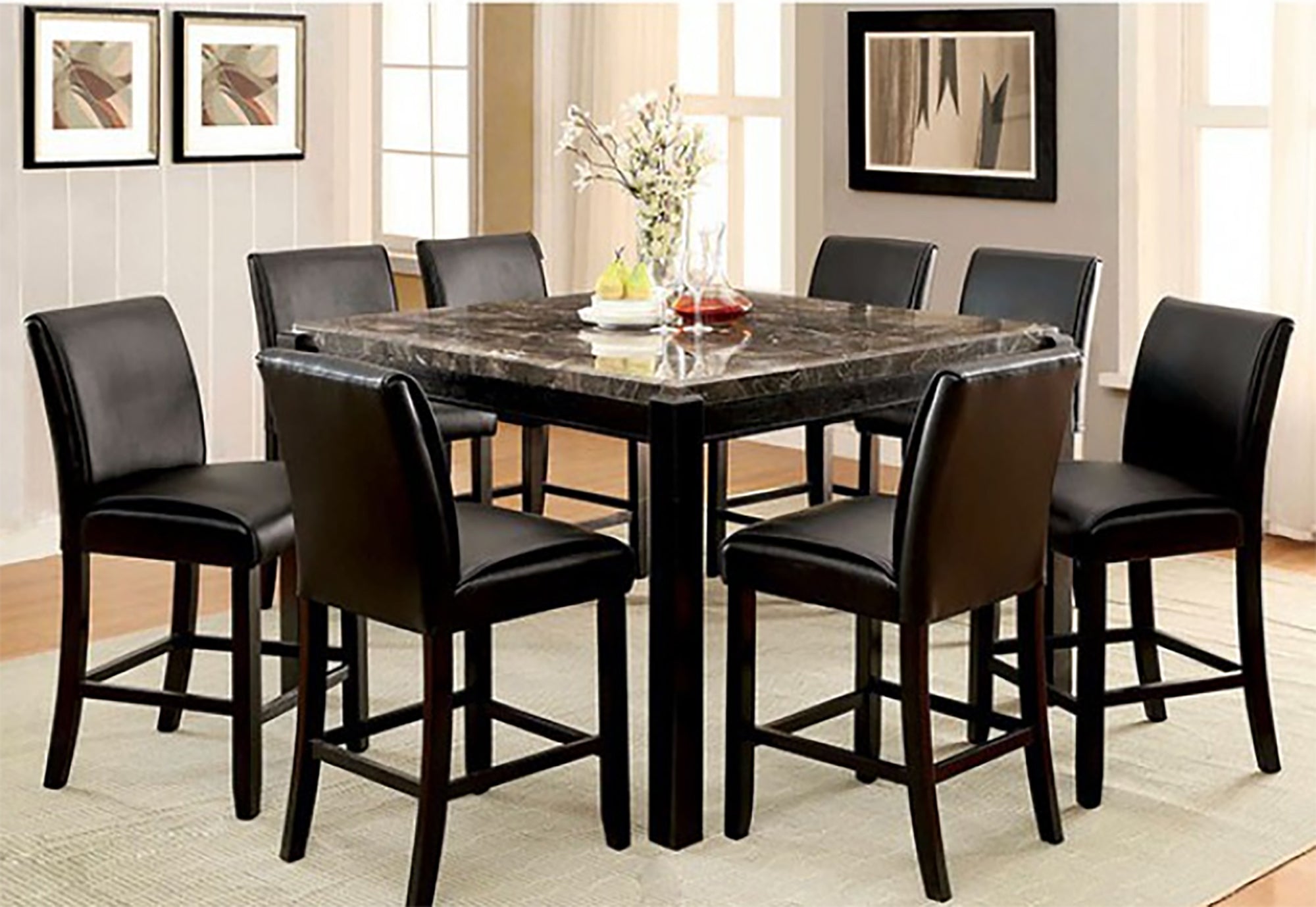 25" Counter Height Dining Chair, Set of 2 | Zigeze