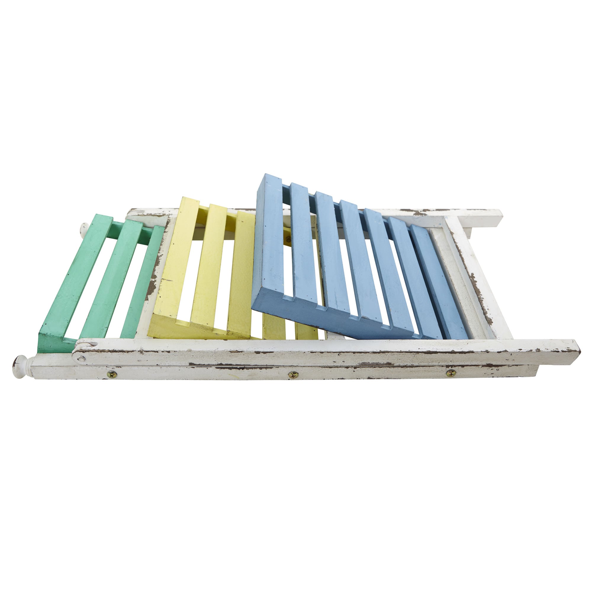 26.5 - Inch Distressed Farmhouse Decorative Stand | Zigeze