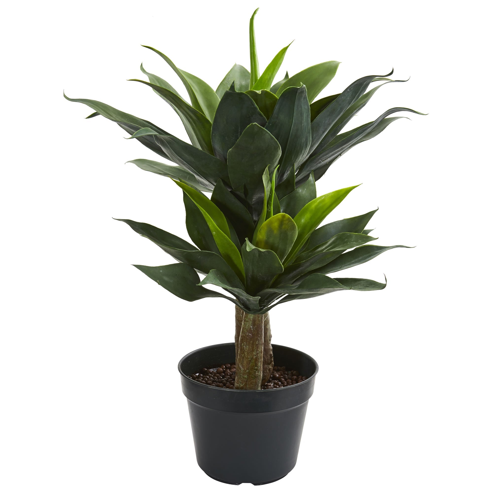 29" Double Agave Succulent Artificial Plant | Zigeze