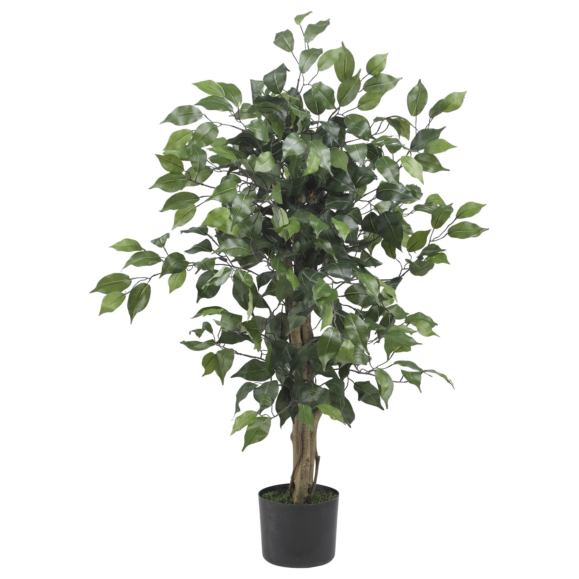 3 - Foot Artificial Ficus Silk Tree with 378 Leaves | Zigeze