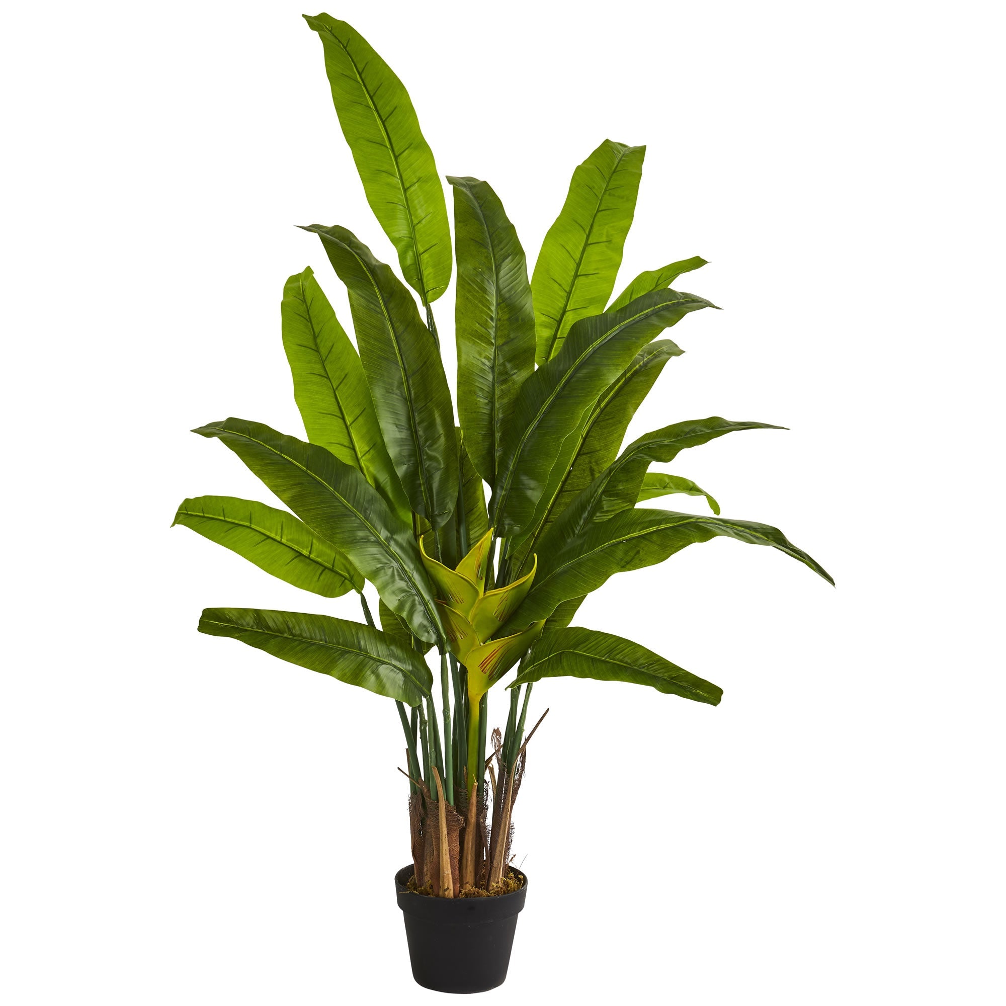 4.5' Artificial Traveler's Palm Artificial Tree | Zigeze