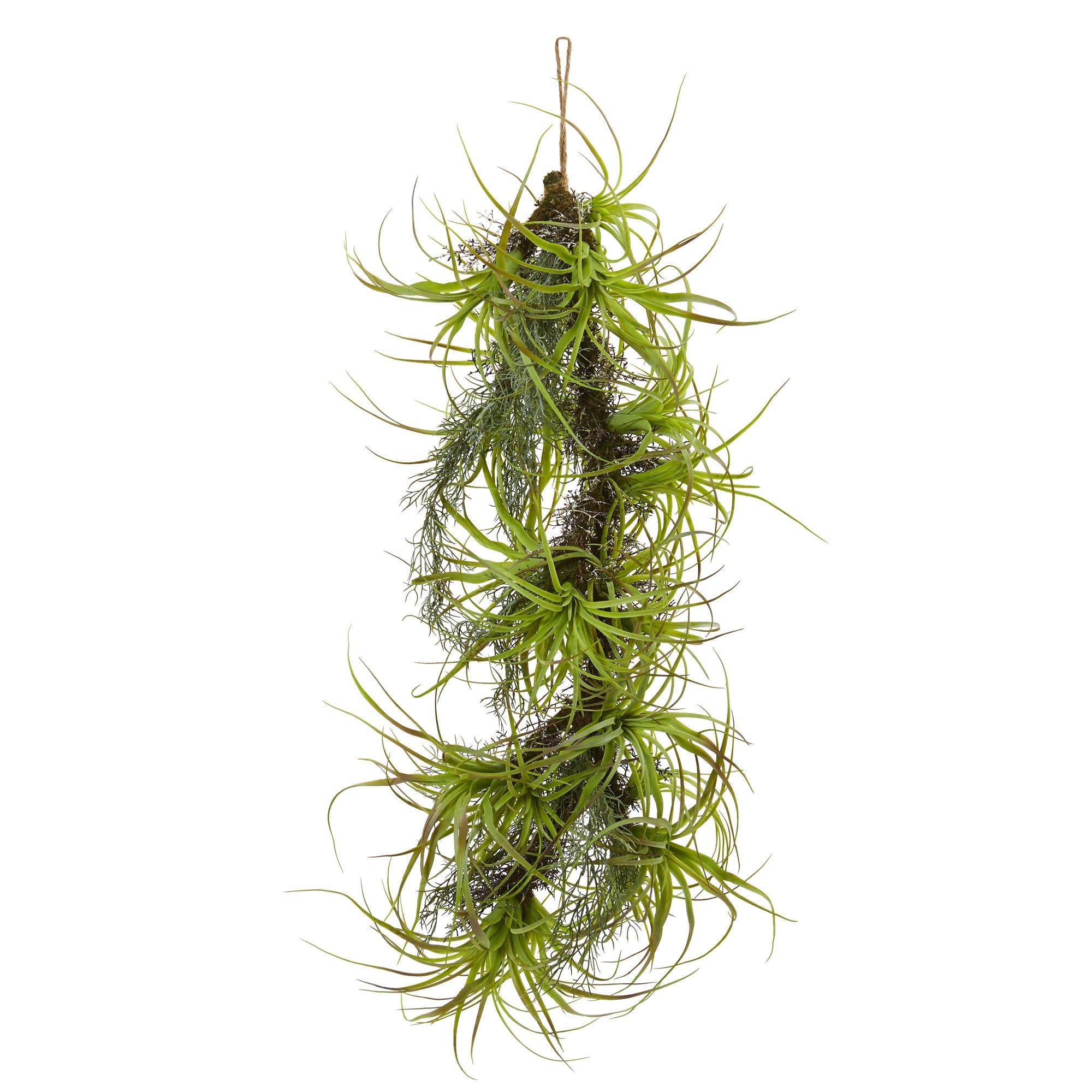 48" Mix of Artificial Air Plants Hanging Garland | Zigeze