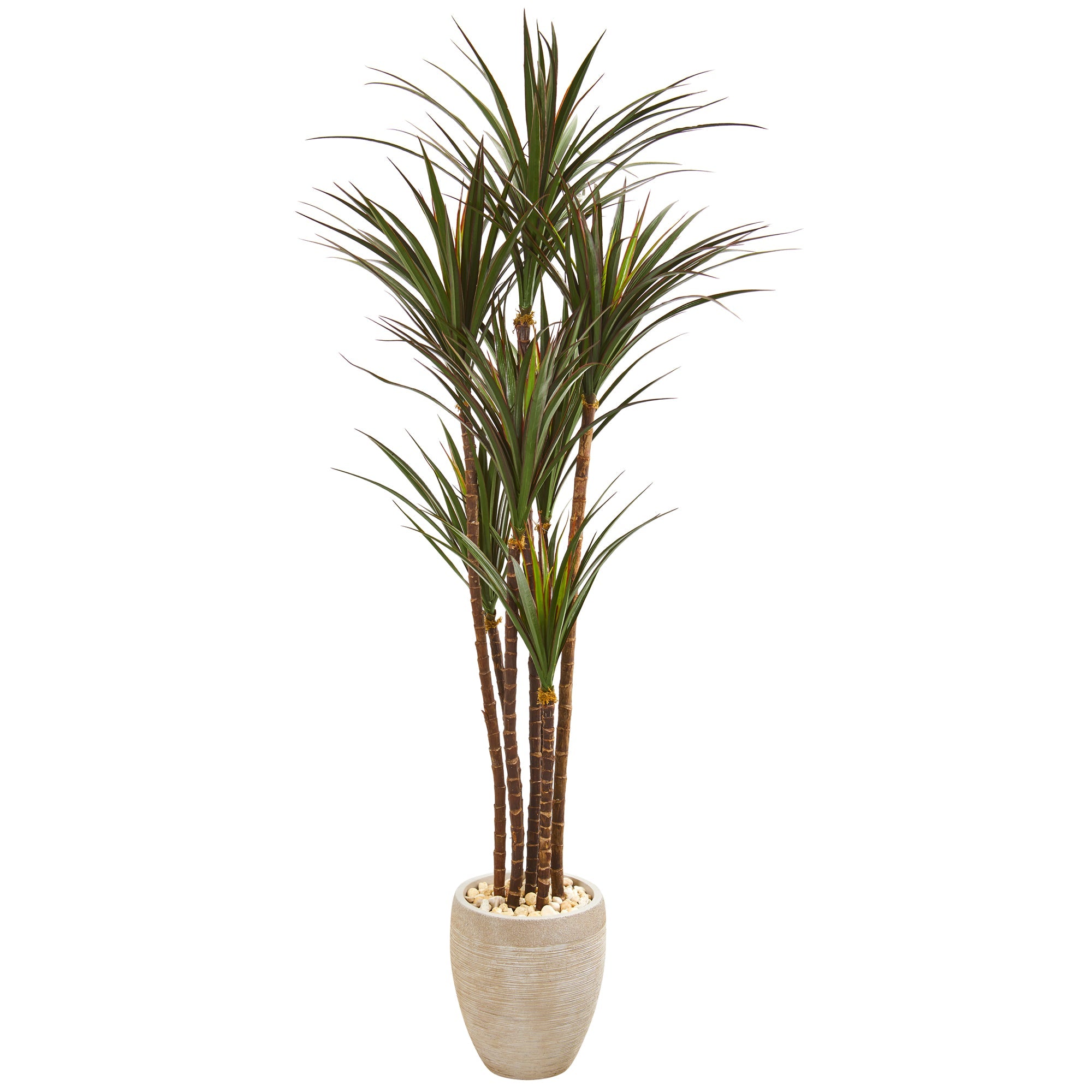 68" Giant Yucca Artificial Tree in Planter | Zigeze