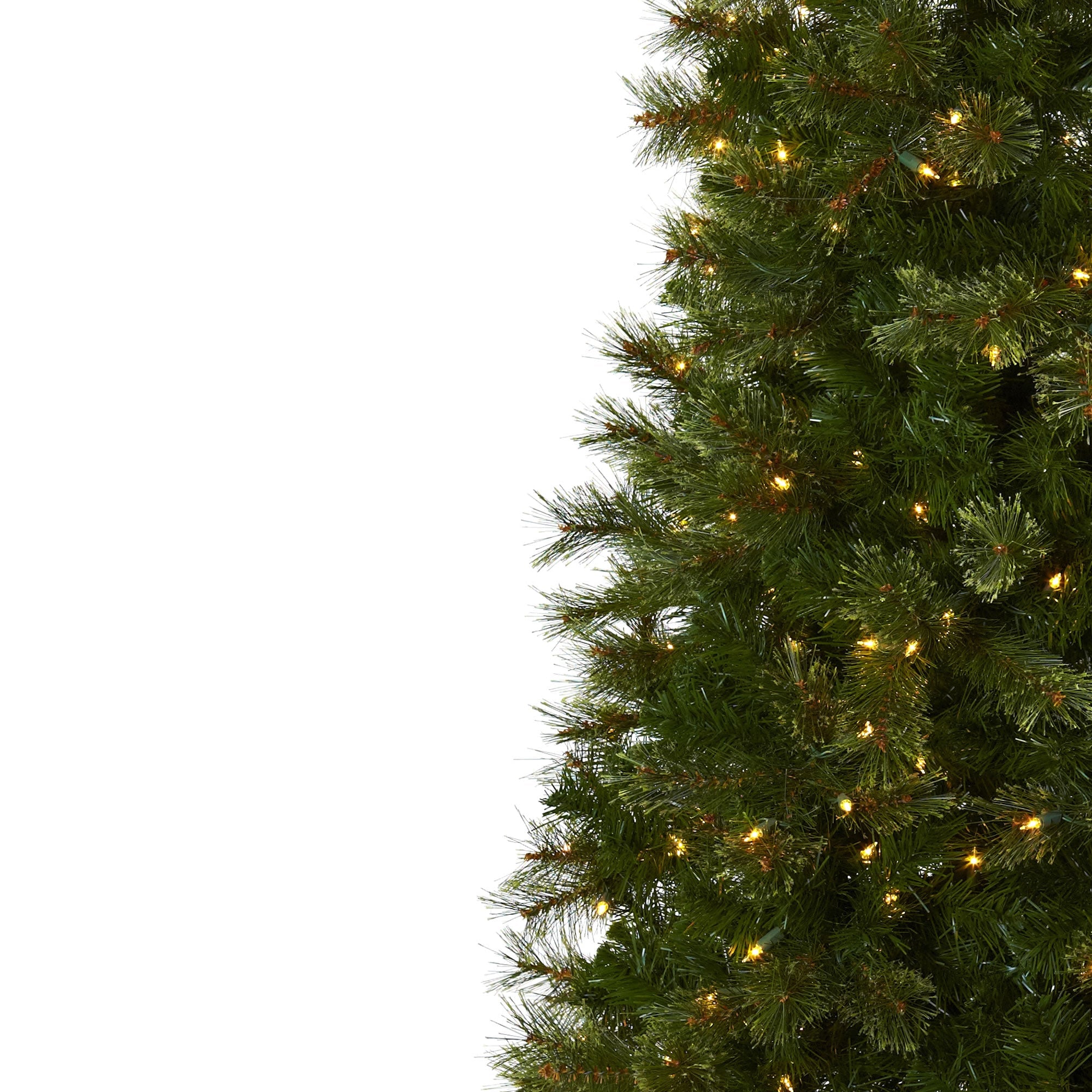 7.5' Cashmere Slim Tree with Clear Lights | Zigeze