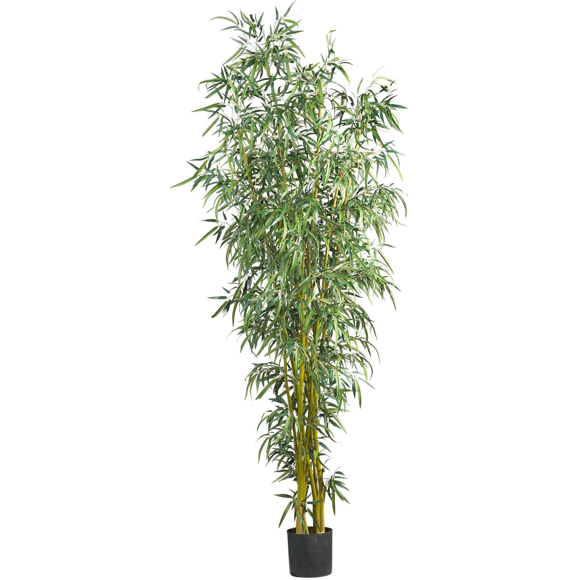 8 - Foot Artificial Fancy Style Bamboo Silk Tree | Zigeze