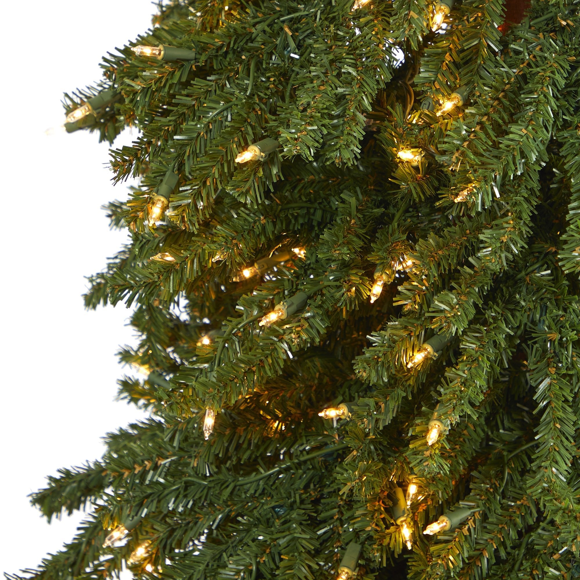 8' Grand Alpine Tree with 500 Clear Lights, Natural Trunk | Zigeze
