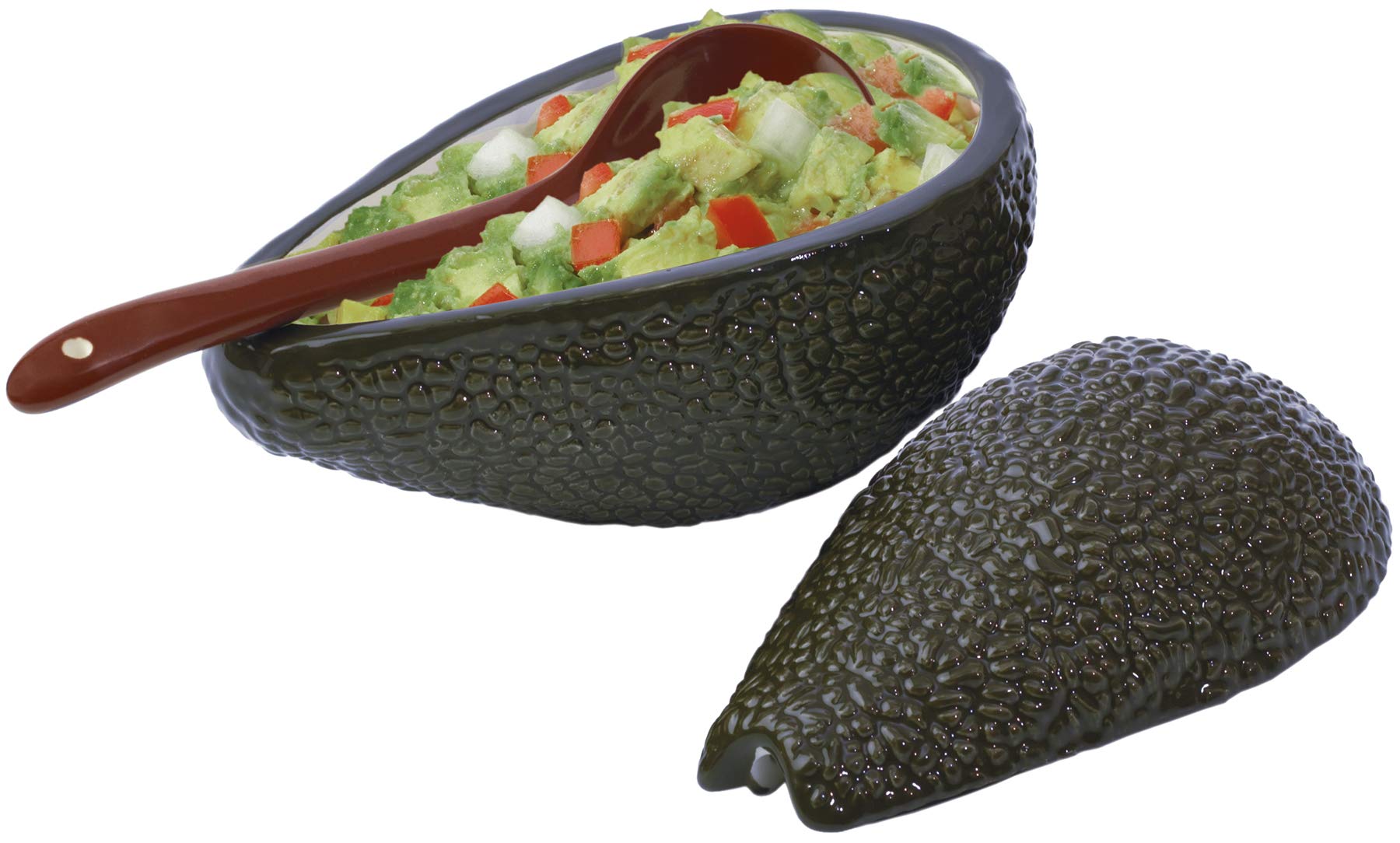 Avocado Bowl with Spoon | Zigeze