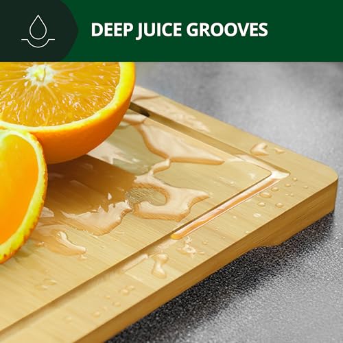 Bamboo Cutting Boards, Set of 3 | Zigeze