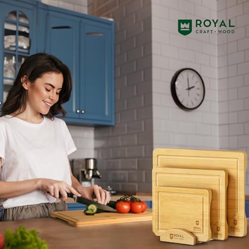 Bamboo Cutting Boards, Set of 3 | Zigeze