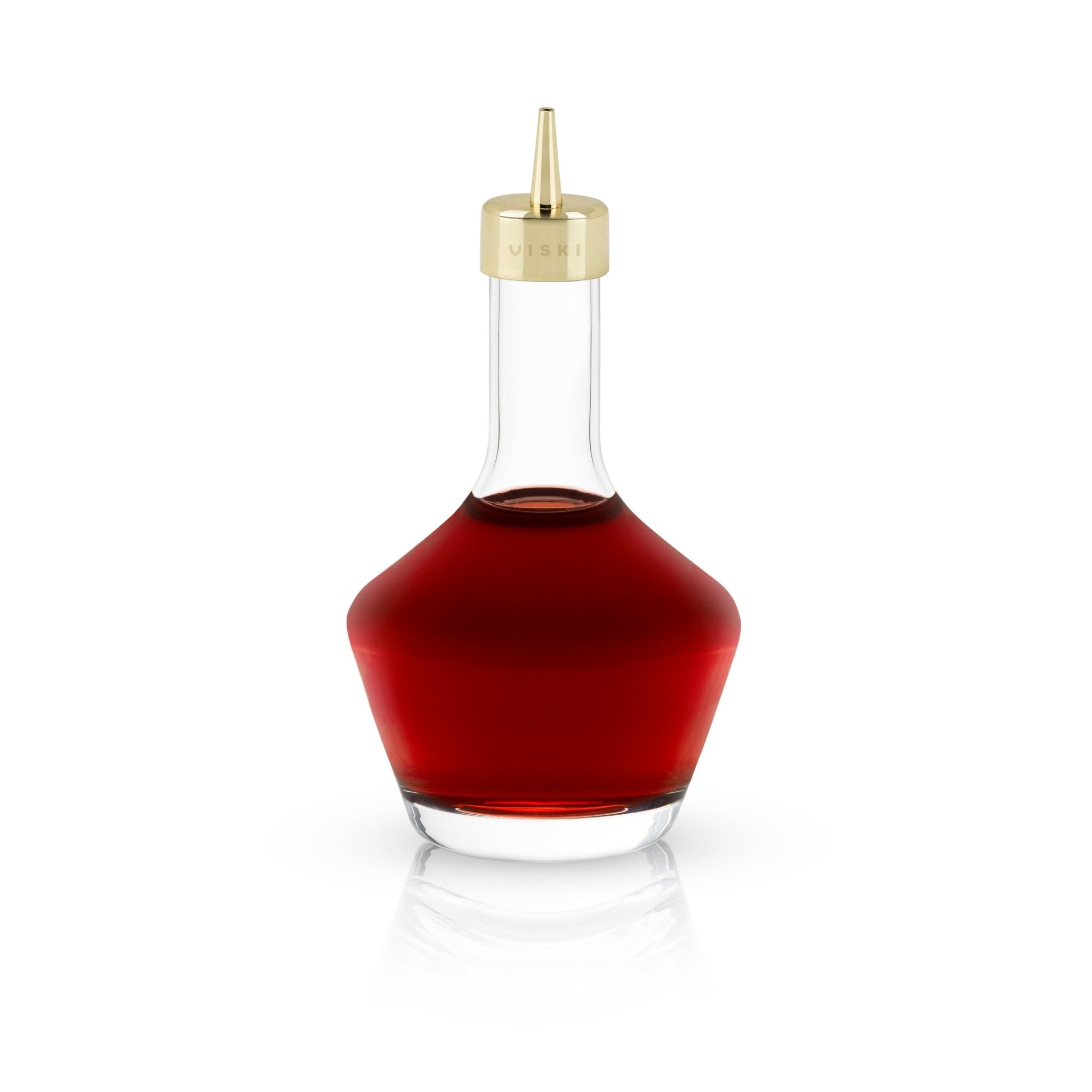 Bitters Bottle with Gold Dasher Top | Zigeze