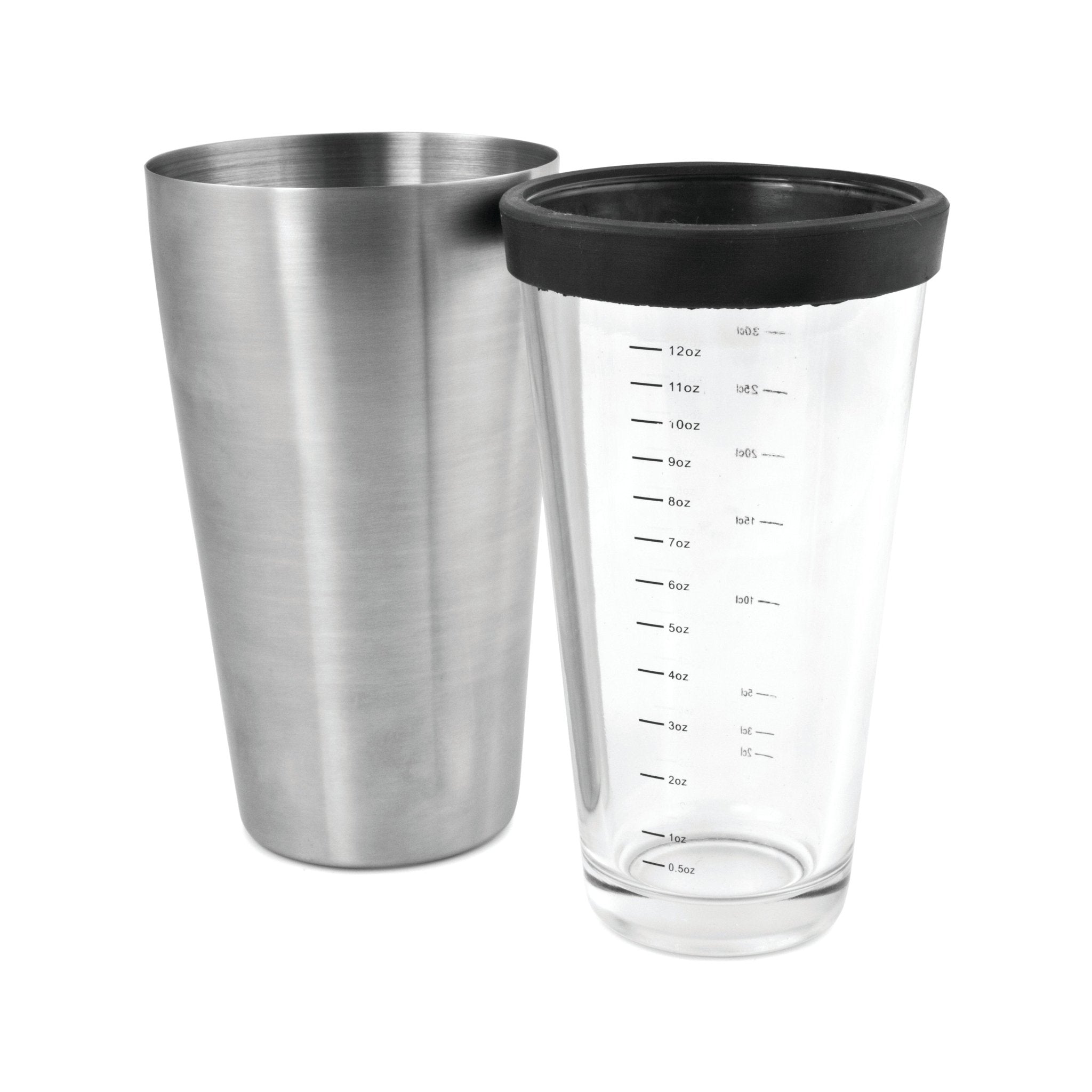 Boston Shaker, 28 - Ounce Tin and 16 - Ounce Mixing Glass | Zigeze