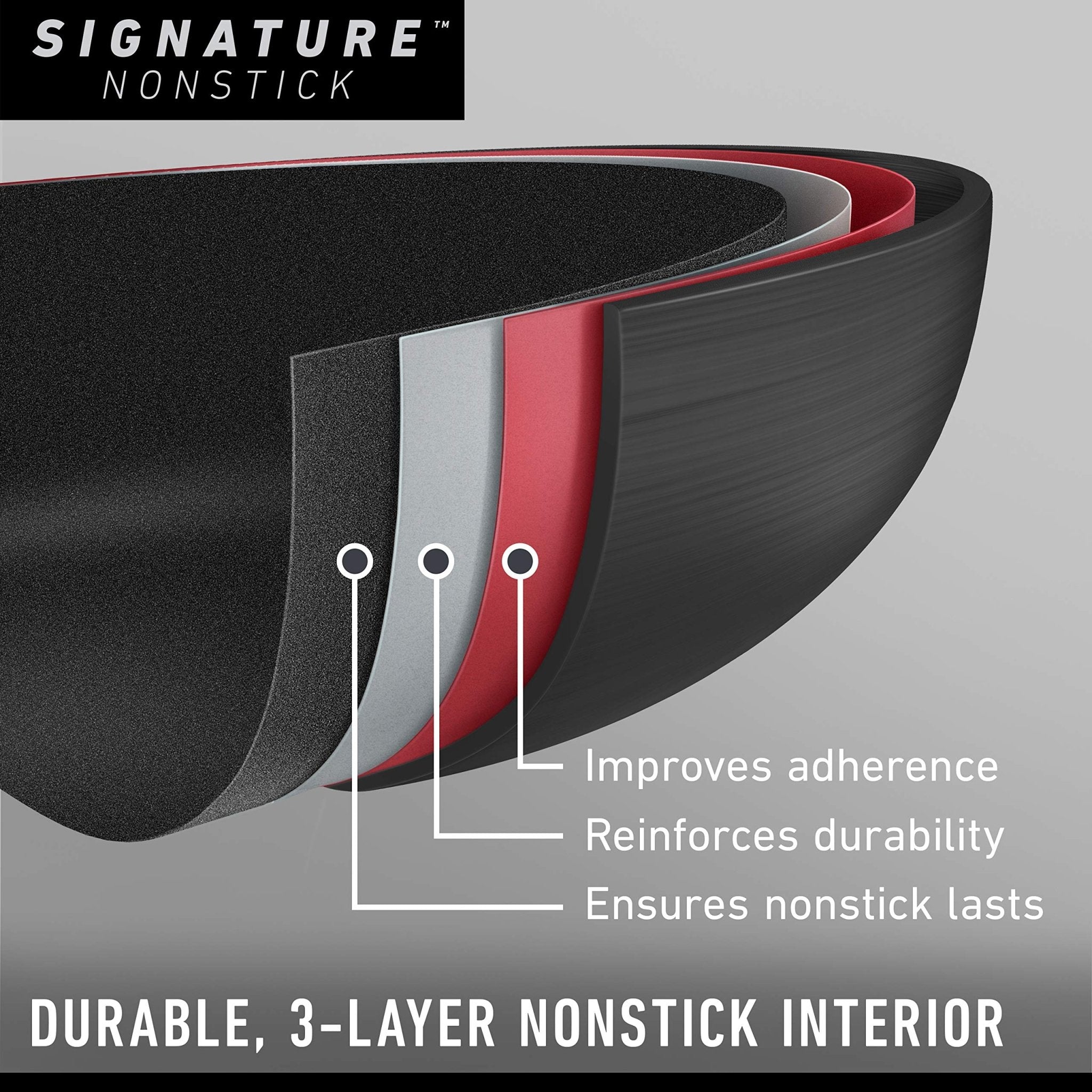 Calphalon 12" Nonstick Frying Pan with Lid, Black | Zigeze