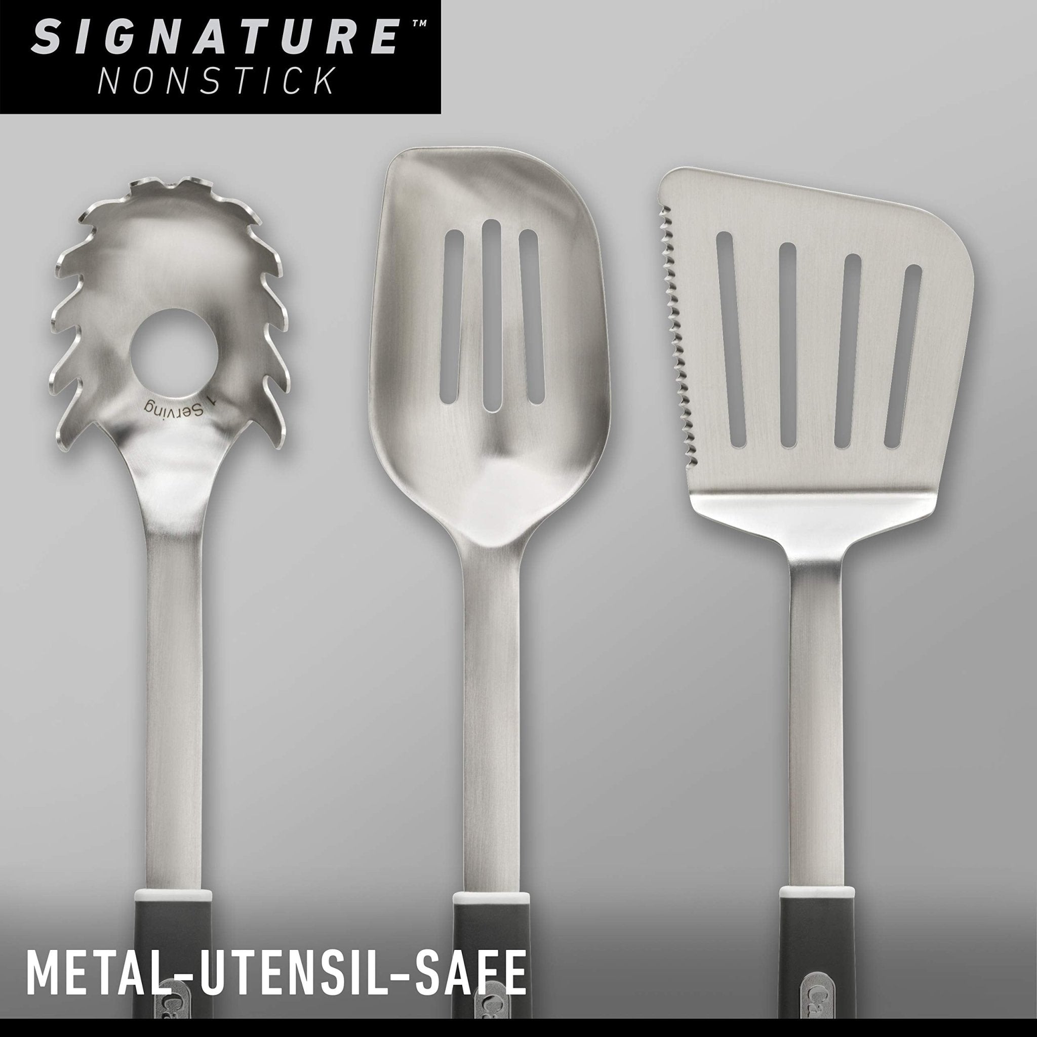 Calphalon 12" Nonstick Frying Pan with Lid, Black | Zigeze