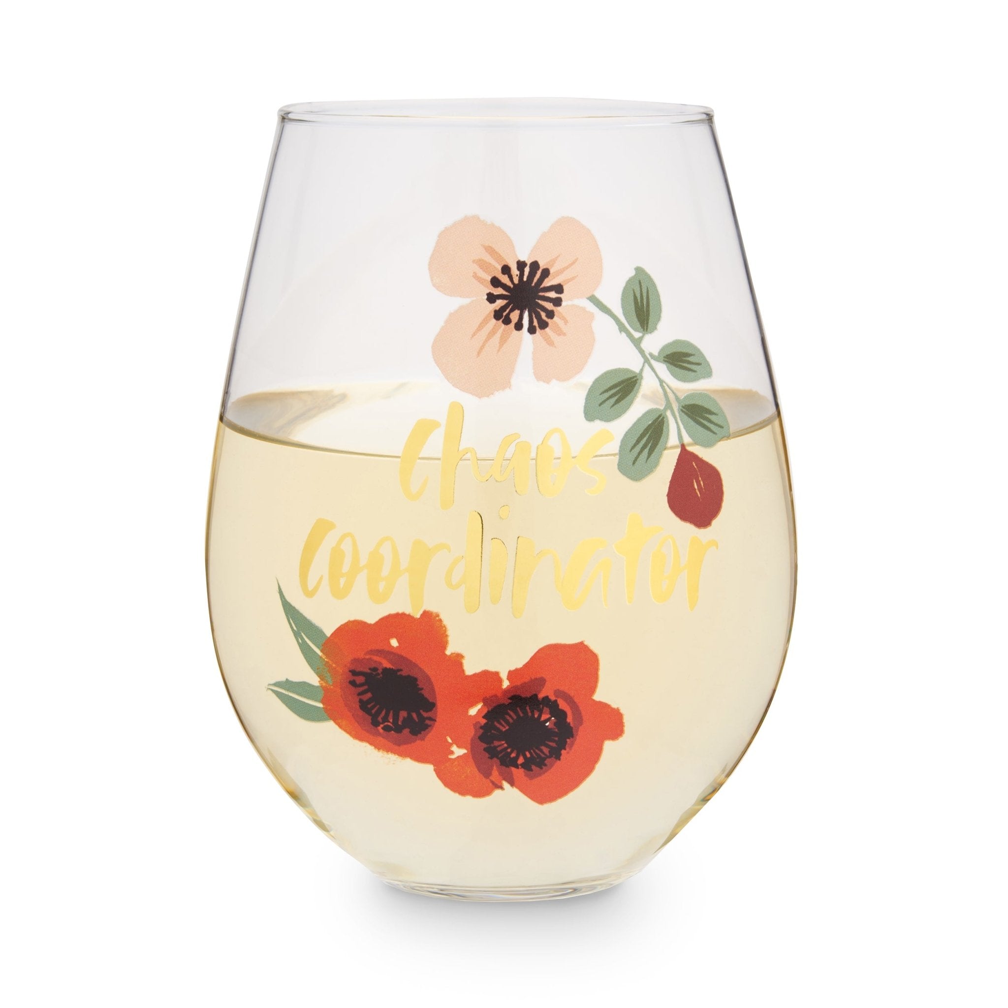 Chaos Coordinator 30 oz Stemless Wine Glass | Zigeze