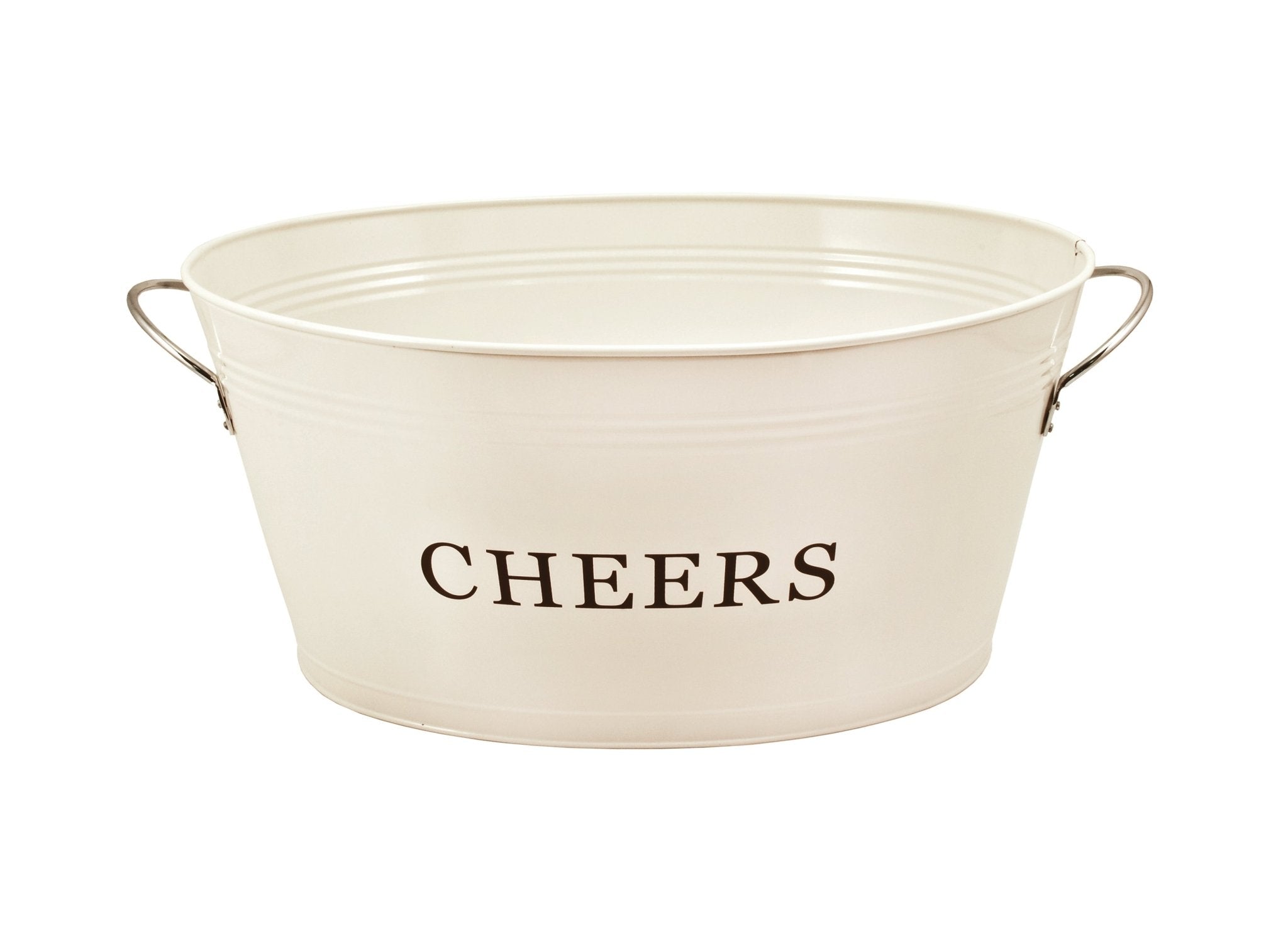 Cheers Galvanized Metal Indoor and Outdoor Tub | Zigeze