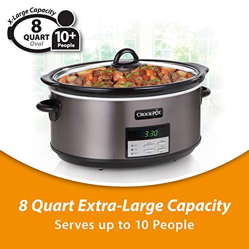 Crock - Pot, 8 - Quart Programmable Slow Cooker | Zigeze