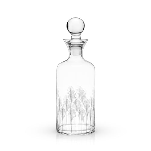 Crystal Deco Liquor 44 - Ounce Decanter | Zigeze