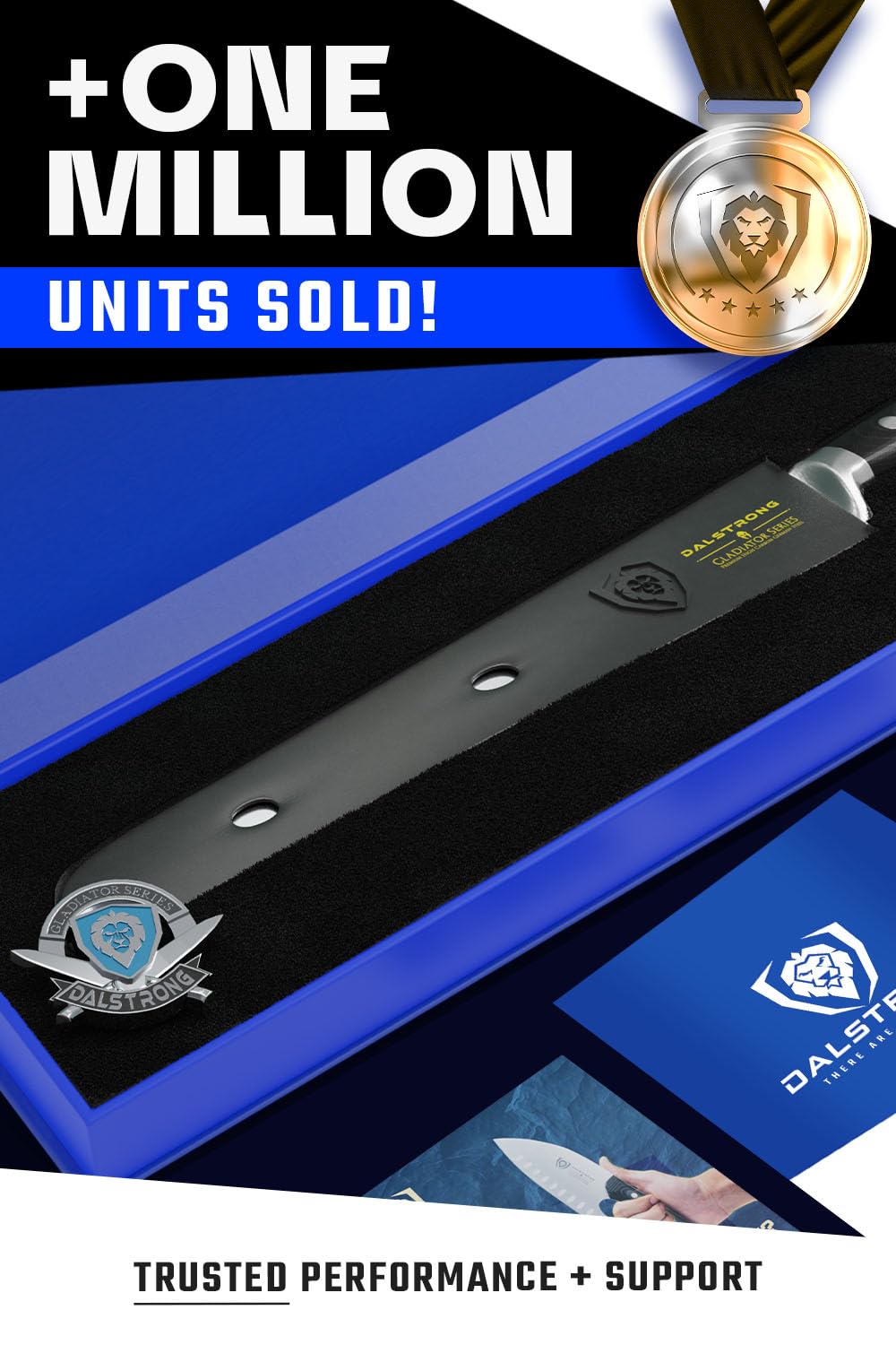 Dalstrong 10" Serrated Bread Knife | Zigeze