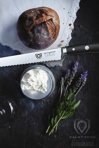 Dalstrong 10" Serrated Bread Knife | Zigeze