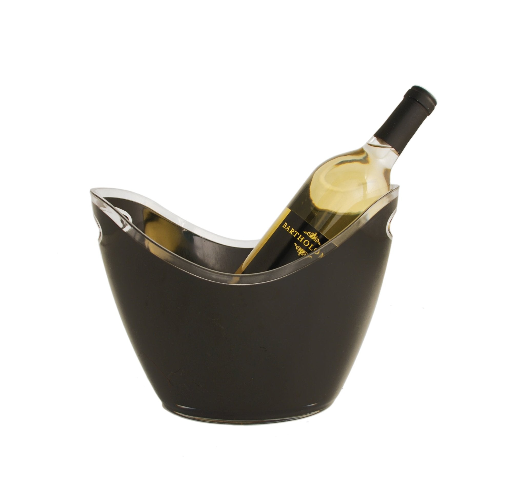 Durable Acrylic Modern 3 - Bottle Ice Bucket | Zigeze