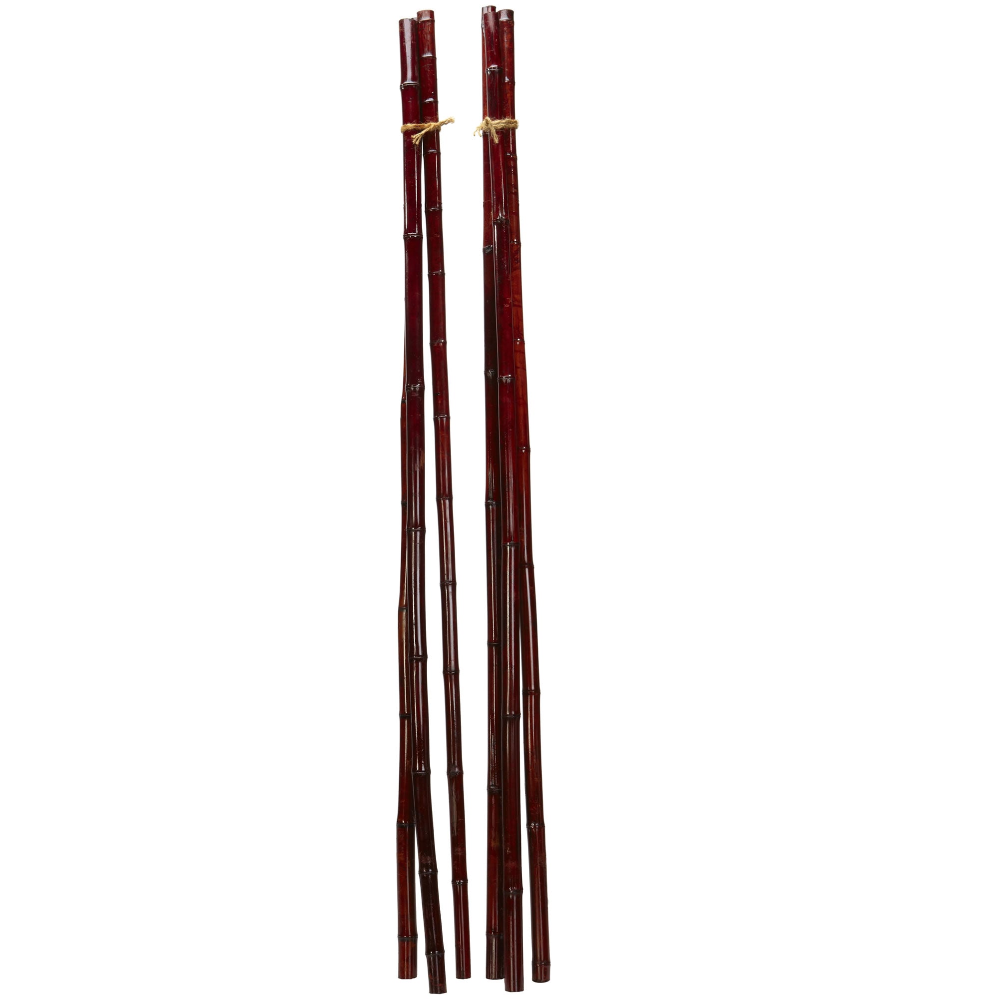 Durable Decorative Bamboo Poles (Set of 6) | Zigeze
