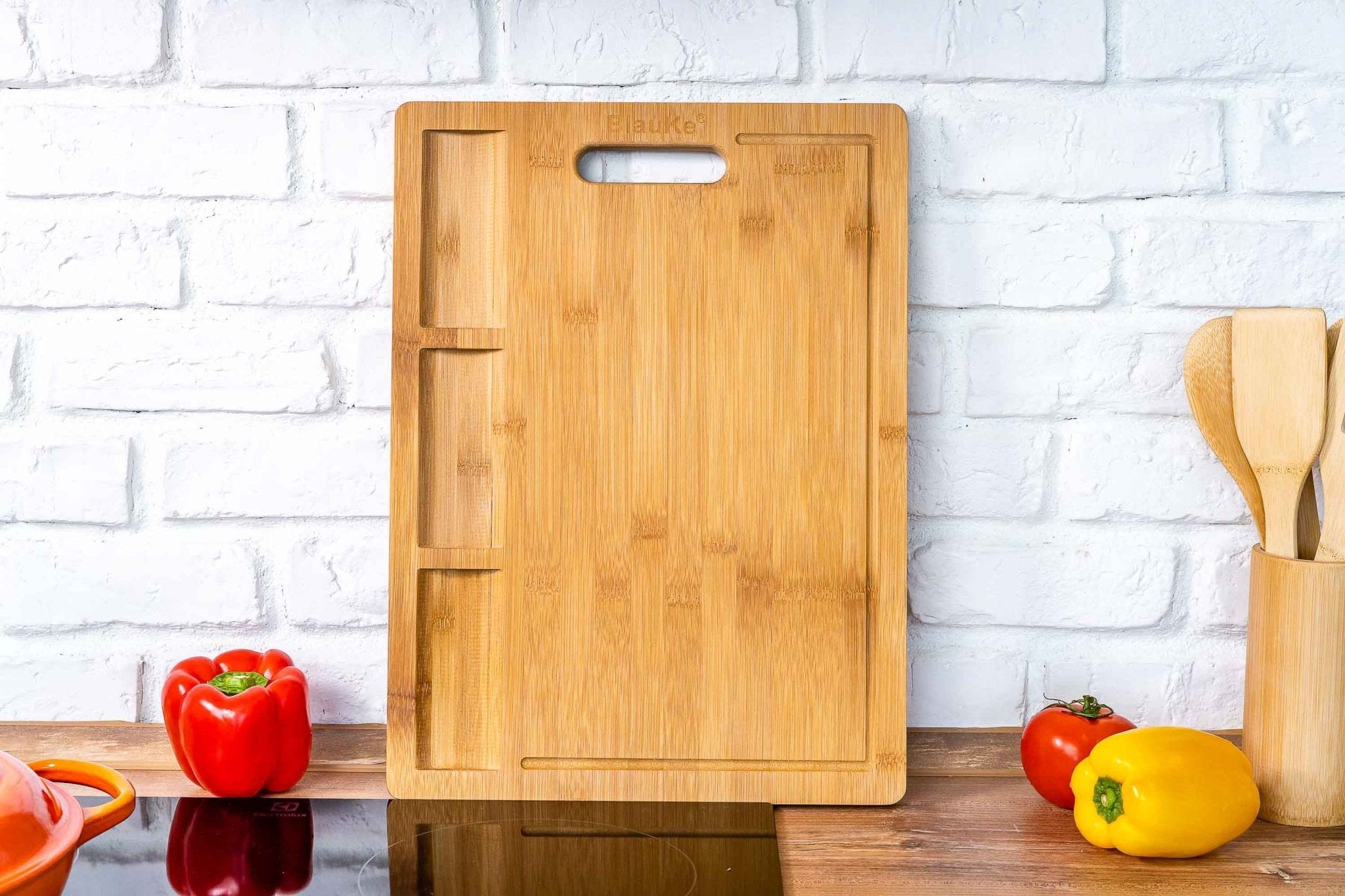 Extra Large Bamboo Cutting and Serving Board | Zigeze