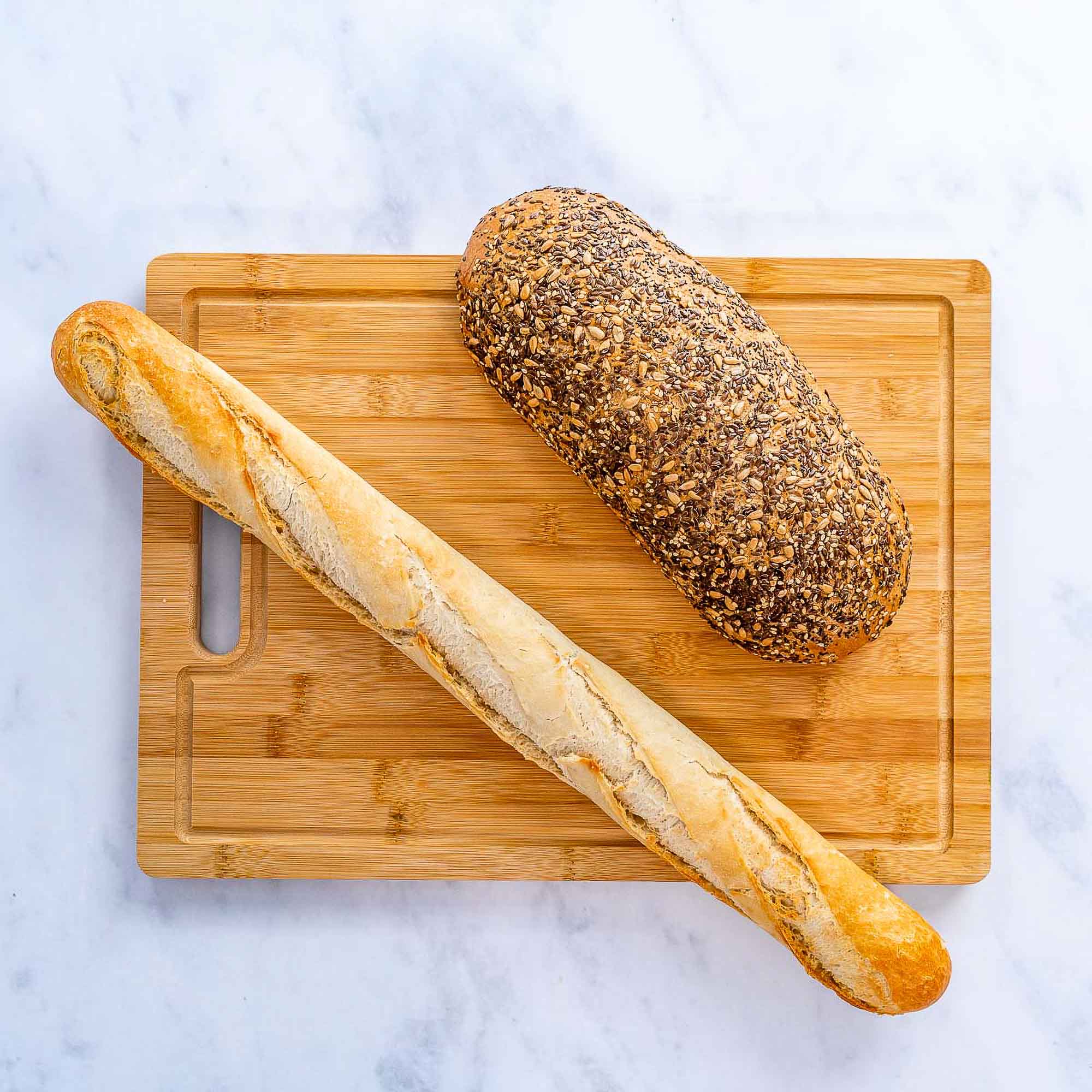 Extra Large Bamboo Cutting and Serving Board | Zigeze