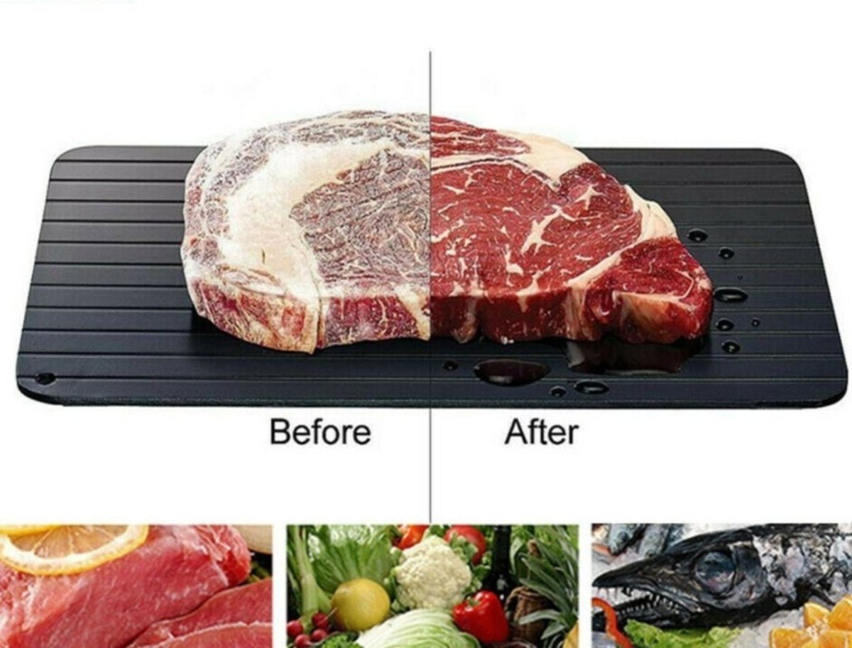 Fast Defrosting Tray for Meat and Seafood | Zigeze