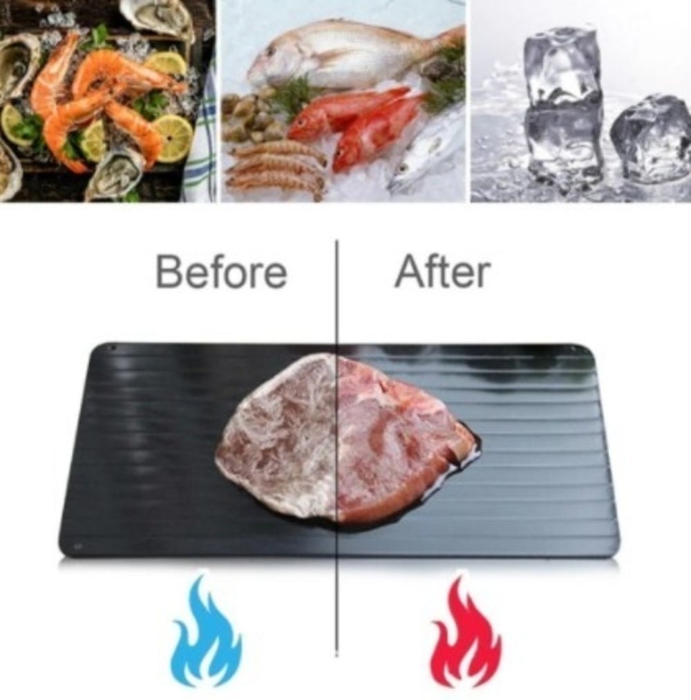 Fast Defrosting Tray for Meat and Seafood | Zigeze
