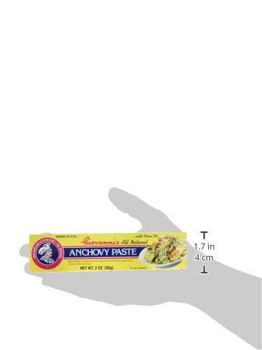 Giovanni's All Natural Anchovy Paste, Pack of 3 | Zigeze