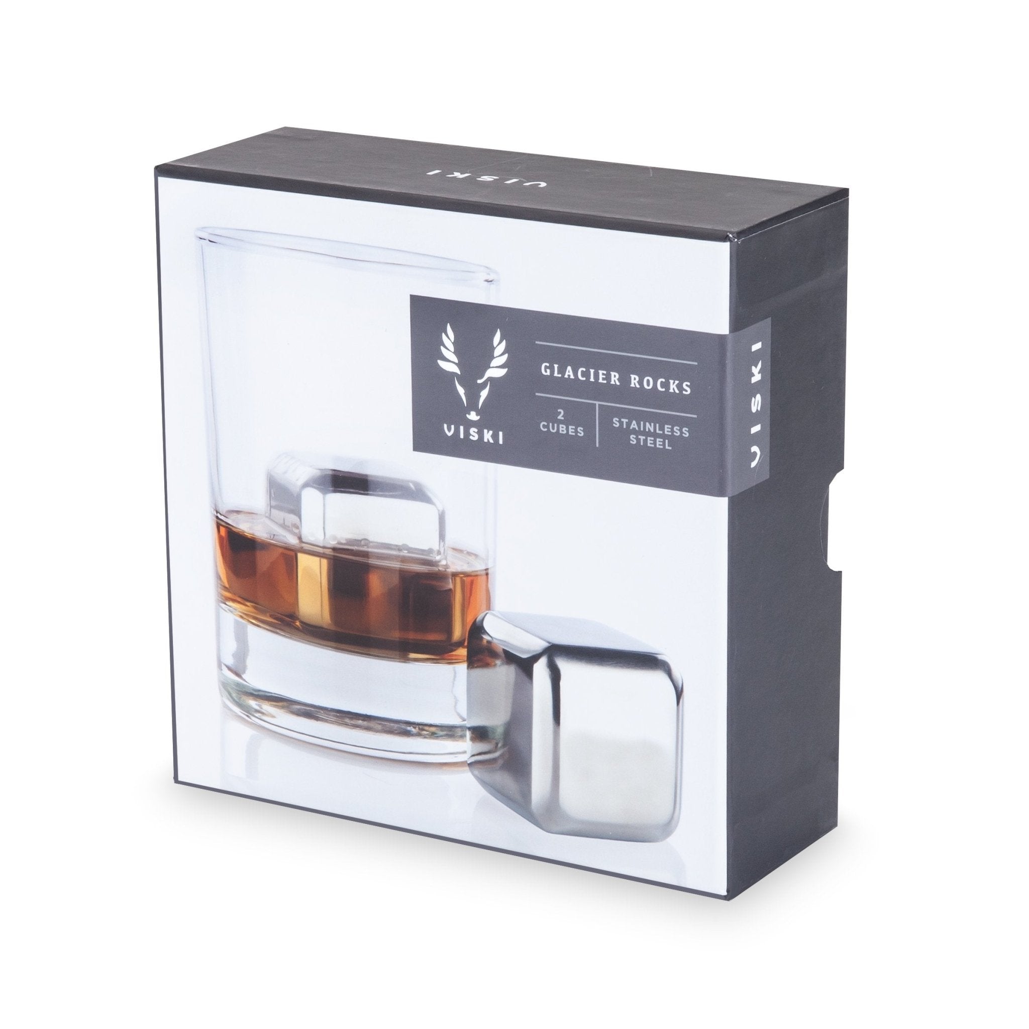 Glacier Rocks Large Stainless Steel Cubes | Zigeze