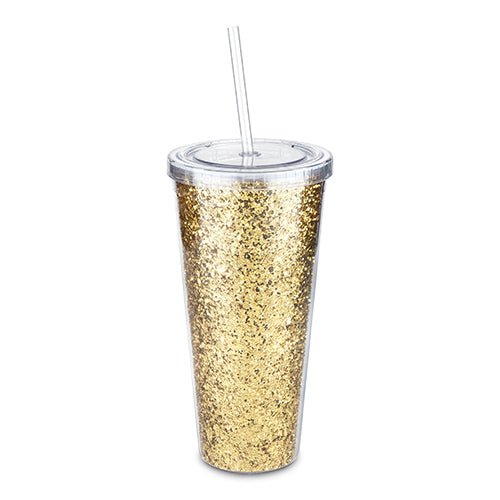 Glam Double Walled Glitter Tumbler | Zigeze