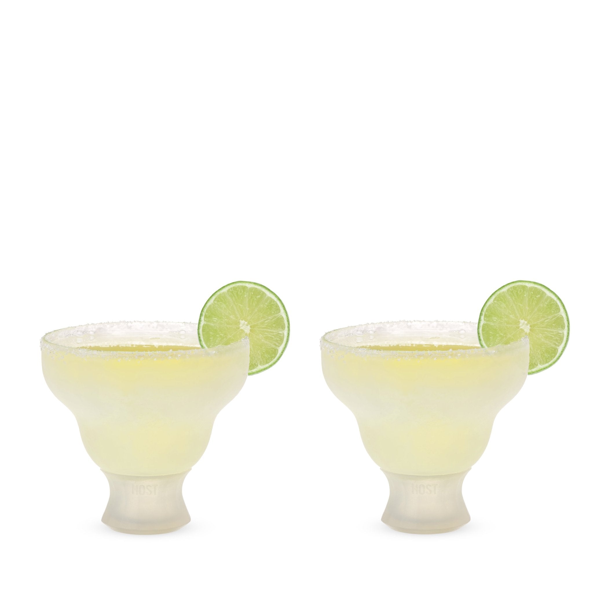 Glass Freeze Margarita Glasses, Set | Zigeze