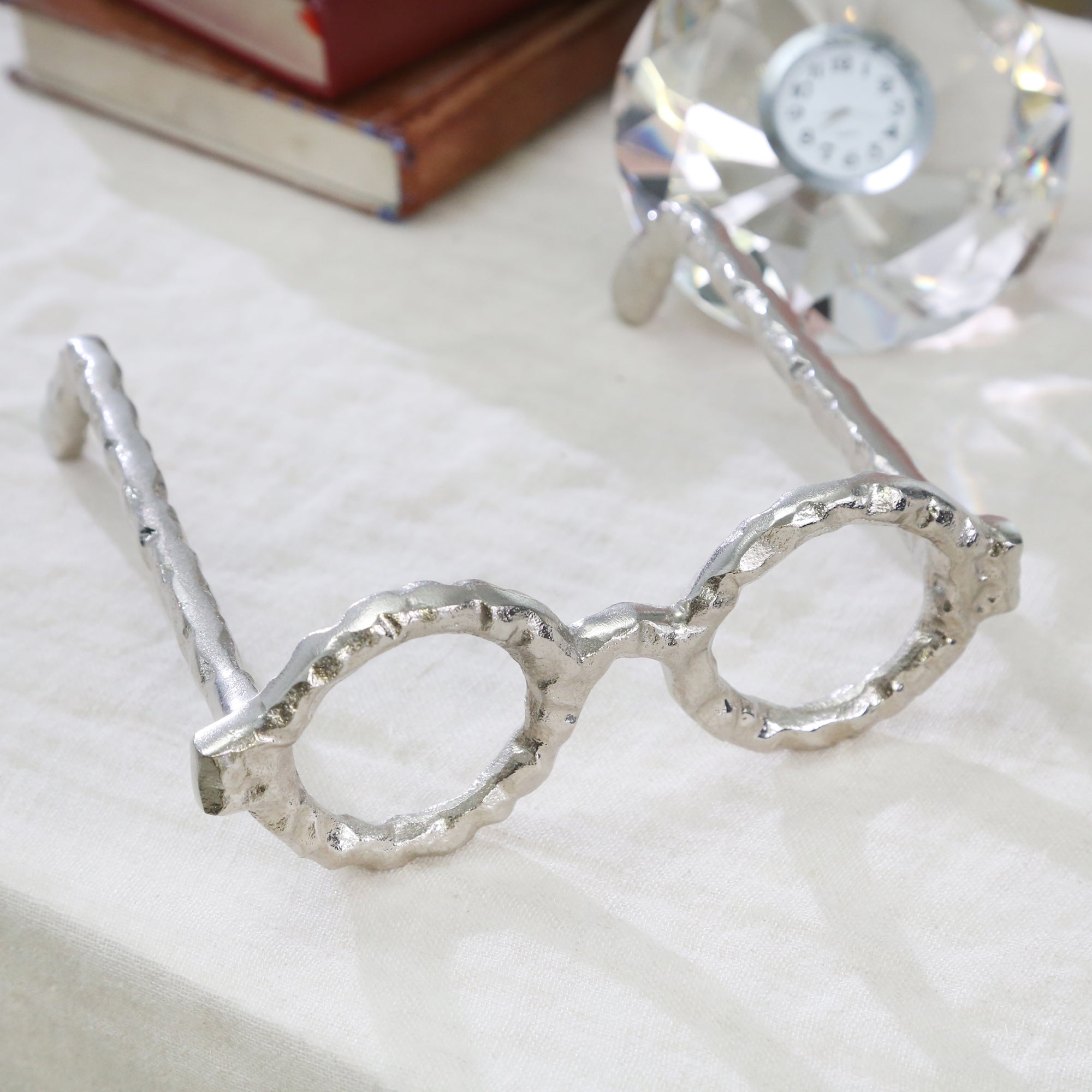 Glasses Sculpture, Silver | Zigeze