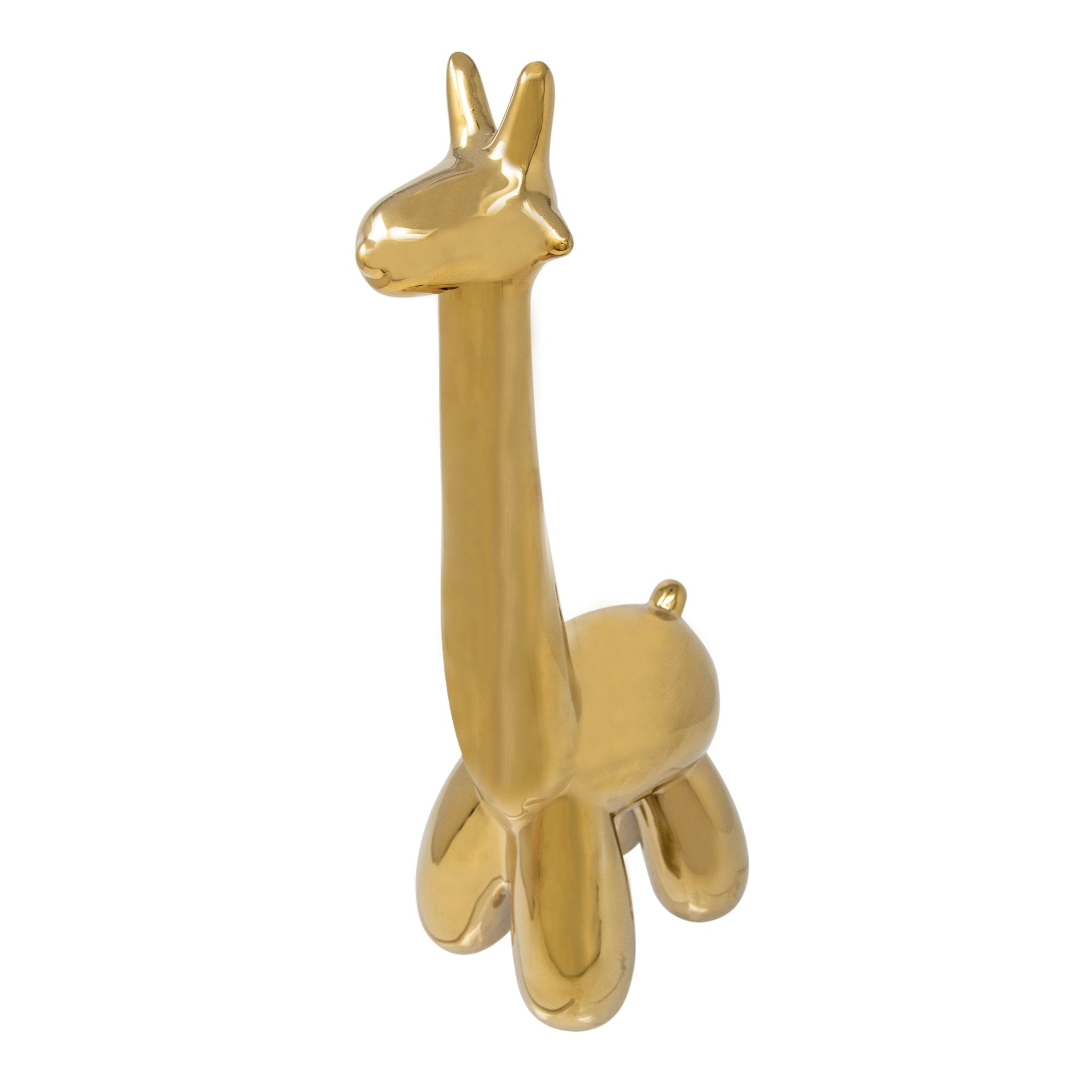 Gold Giraffe Balloon Animal | Zigeze