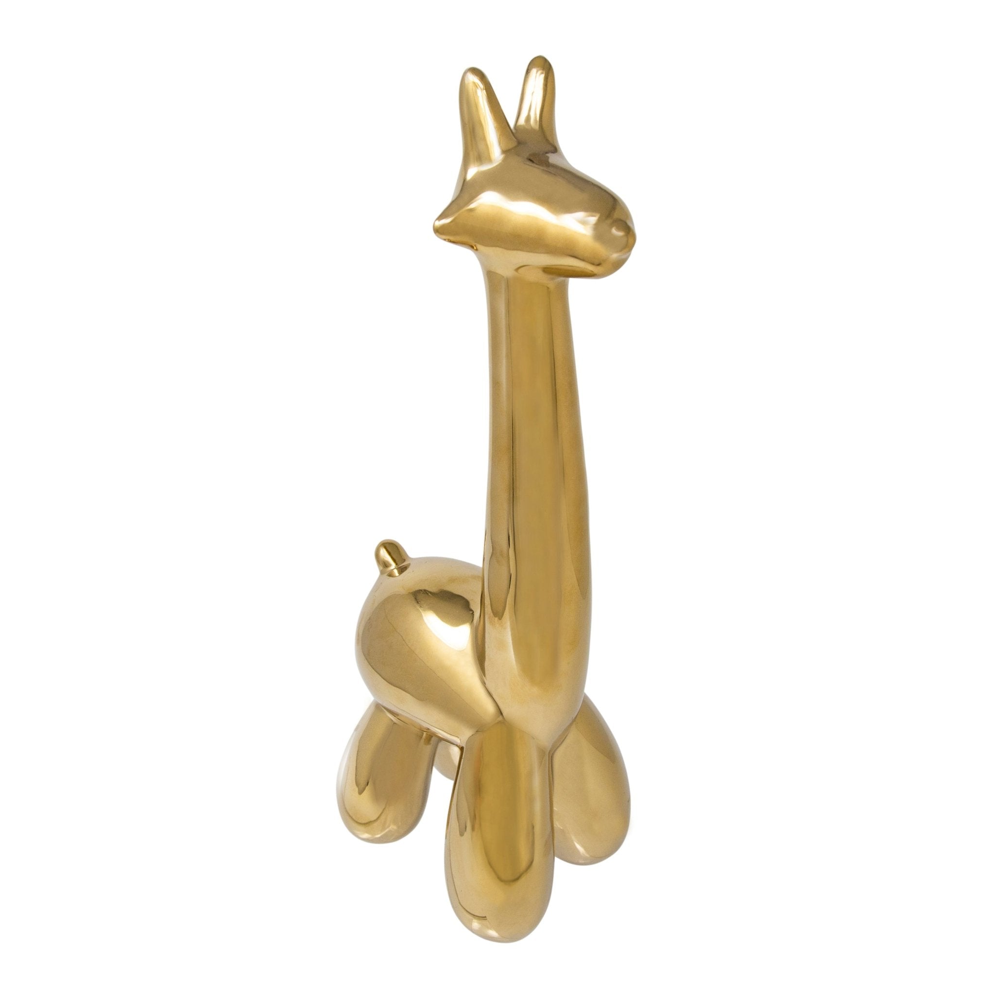 Gold Giraffe Balloon Animal | Zigeze