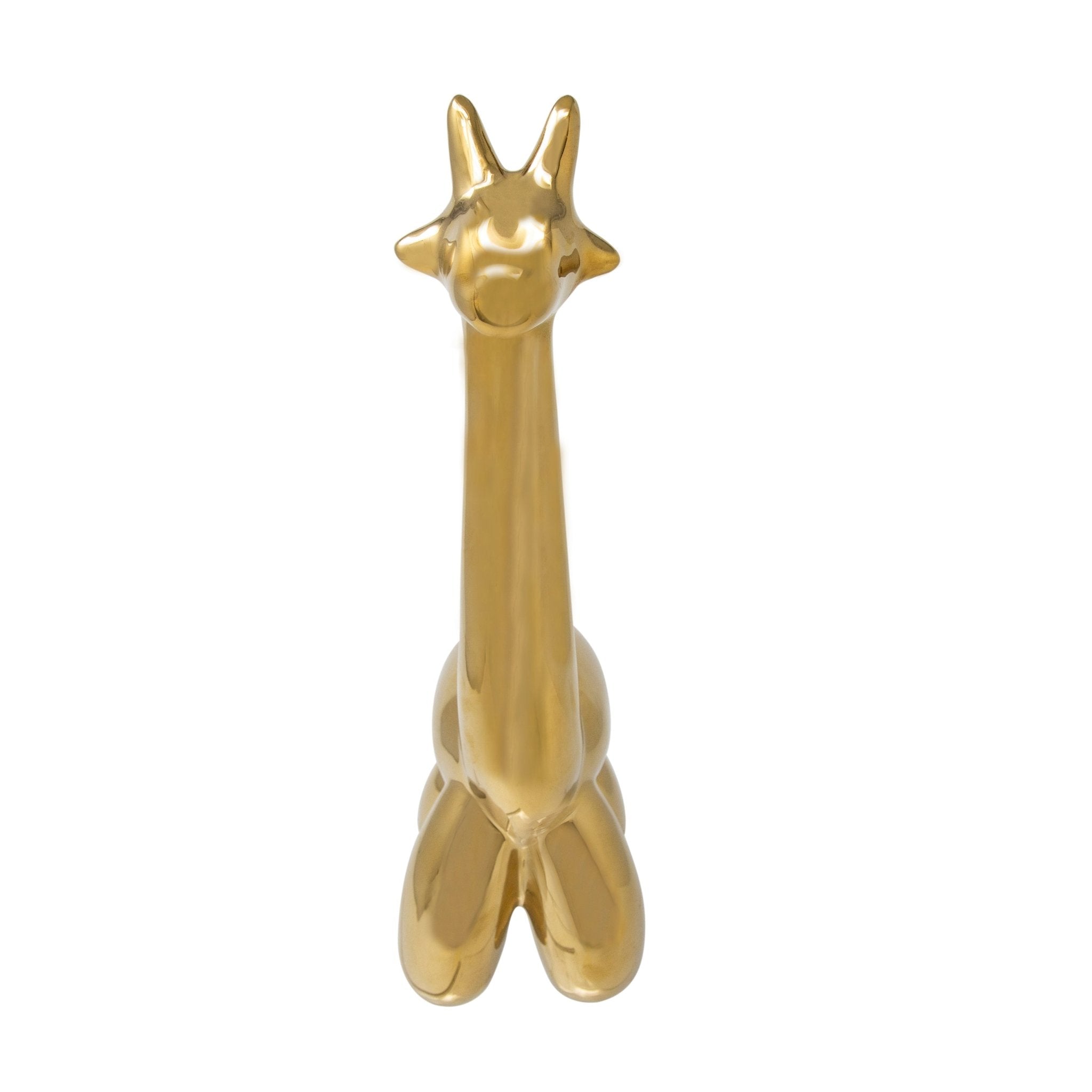 Gold Giraffe Balloon Animal | Zigeze