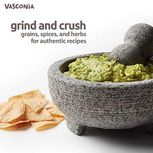 Granite 4 - Cup Molcajete Mortar and Pestle | Zigeze