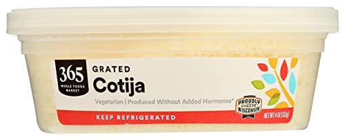 Grated Cheese Cotija, 365 by Whole Foods Market | Zigeze