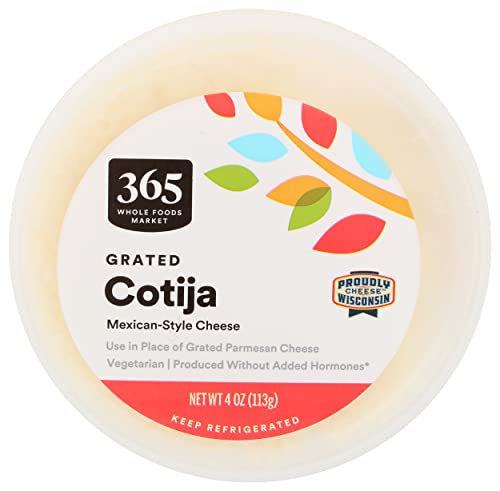 Grated Cheese Cotija, 365 by Whole Foods Market | Zigeze