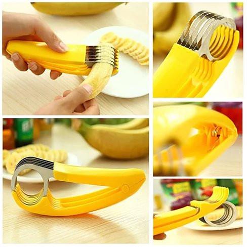 Handheld Six - Slice Banana Cutter | Zigeze
