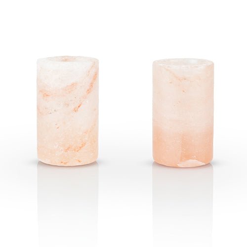 Himalayan Salt Shot Glasses, Set of 2 | Zigeze