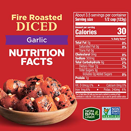 Hunt's Fire Roasted Diced Tomatoes with Garlic | Zigeze