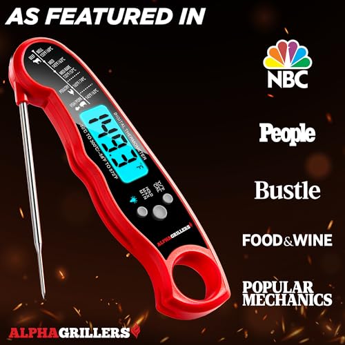 Instant Read Digital Thermometer for Grill and Cooking | Zigeze