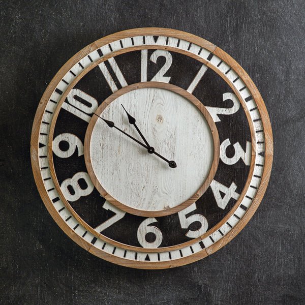 Langton Wood Wall Clock | Zigeze