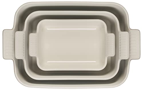 Le Creuset Heritage Bakeware Dishes, Set 3 | Zigeze