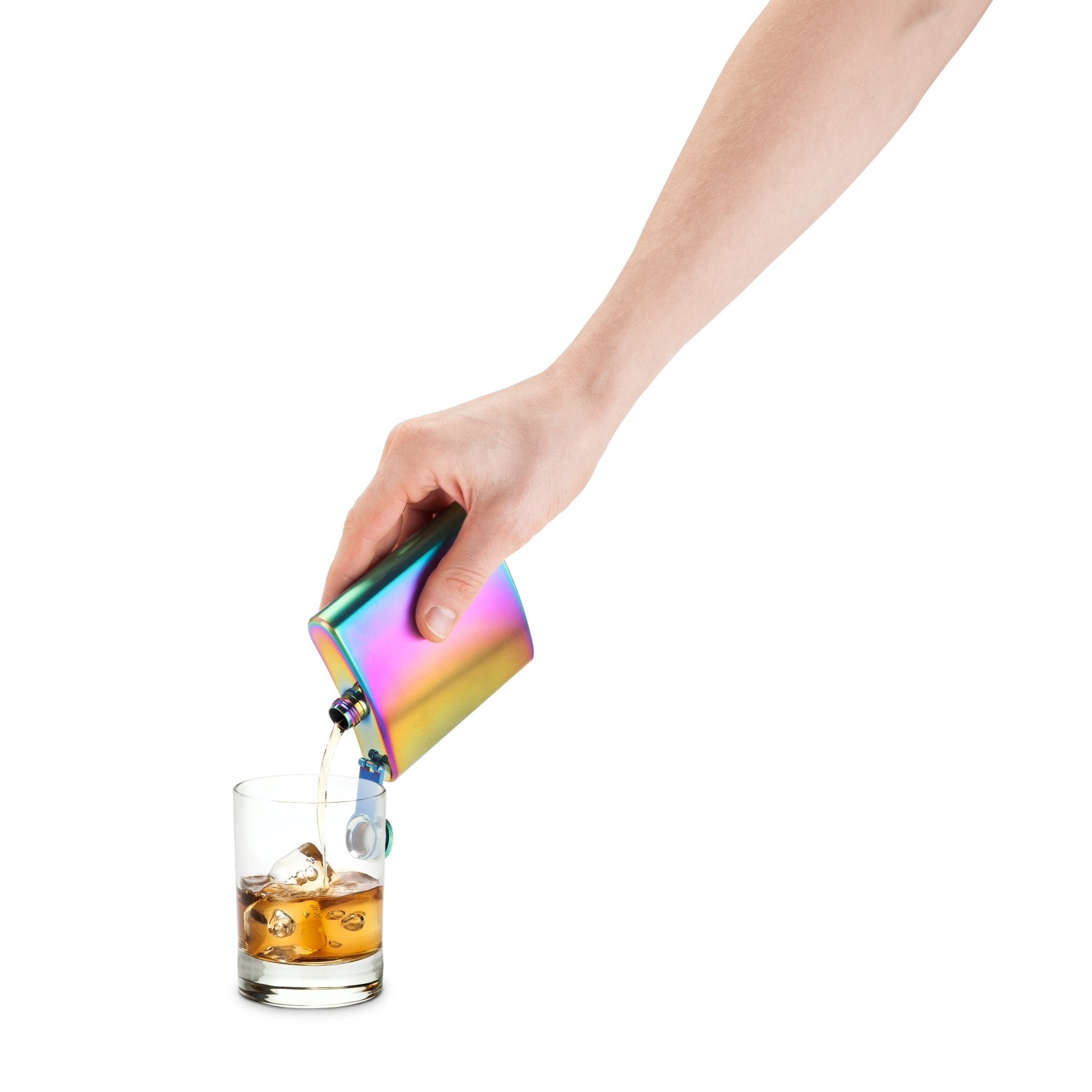Mirage Iridescent Stainless Steel Flask | Zigeze