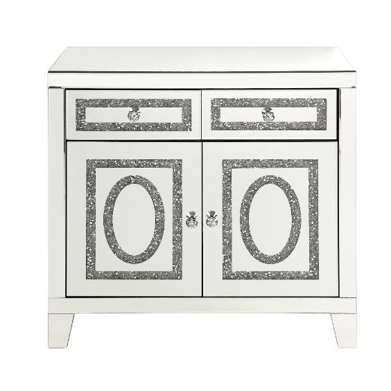 Mirrored and Faux Diamond Cabinet | Zigeze